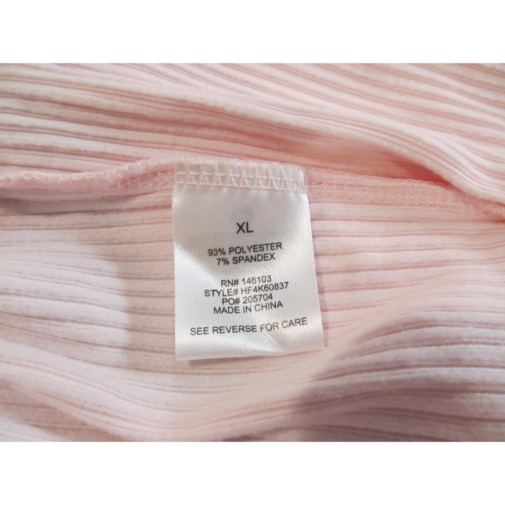 Hippie Rose Juniors XL Foldover Ribbed Lounge Pants Pink Flare NWT - Picture 11 of 11